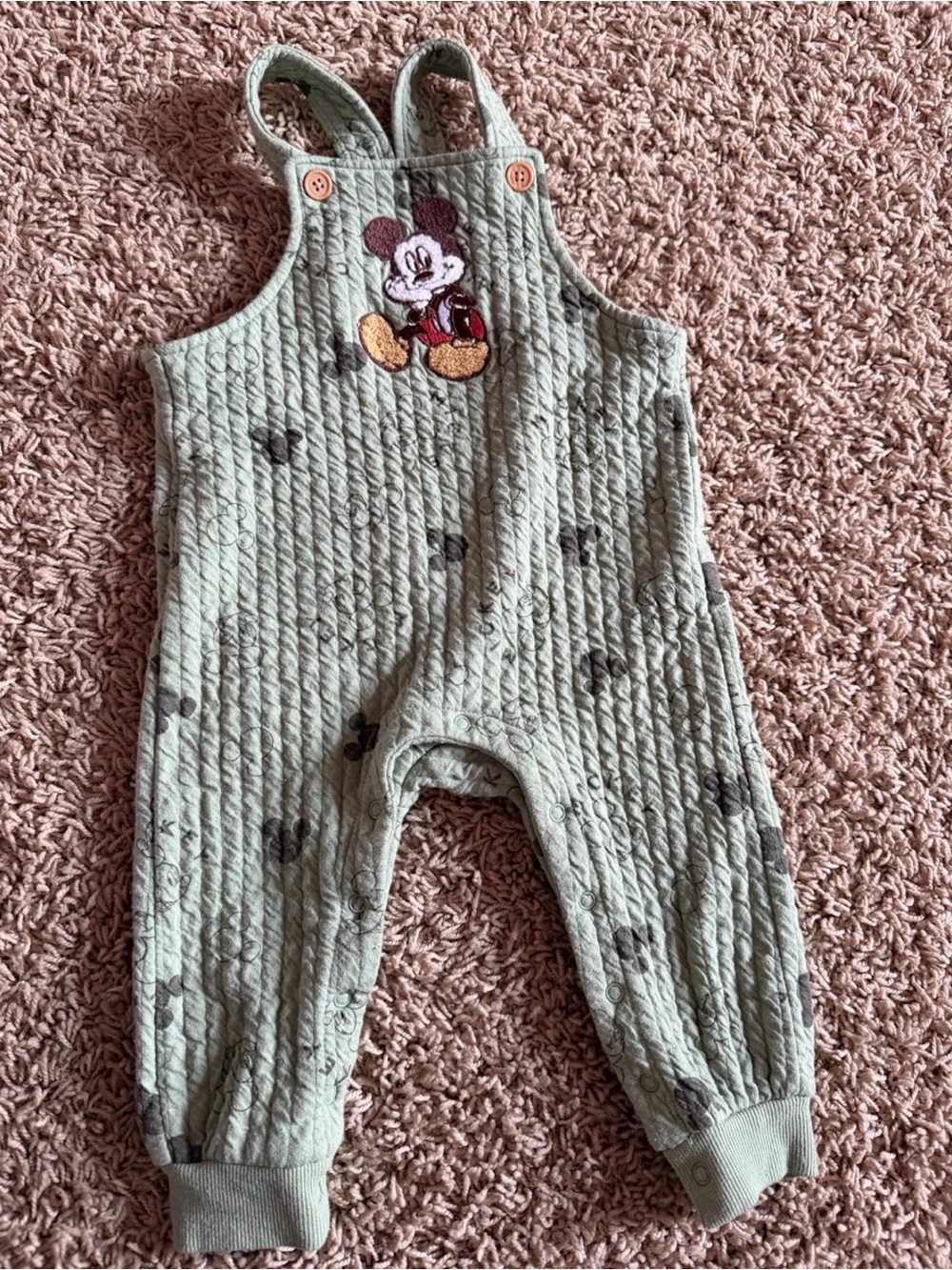 Disney Baby Mickey Mouse Overalls โ 18M